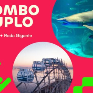 Combo Duplo: AquaRio + Roda Gigante (Meia Entrada)